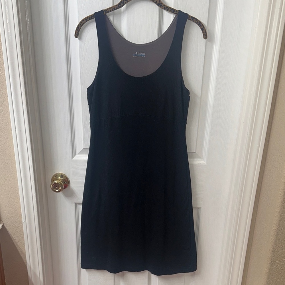 Columbia Black See Through You dress
